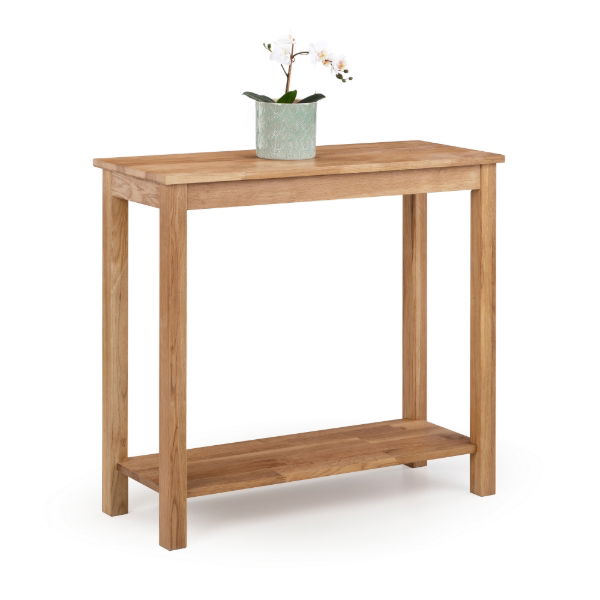 COXMOOR CONSOLE TABLE 90CM - OAK - Living with Luxury
