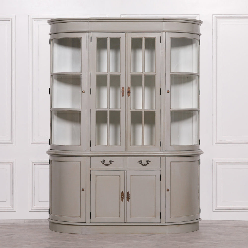 Large Grey Dresser Display Cabinet – view 1