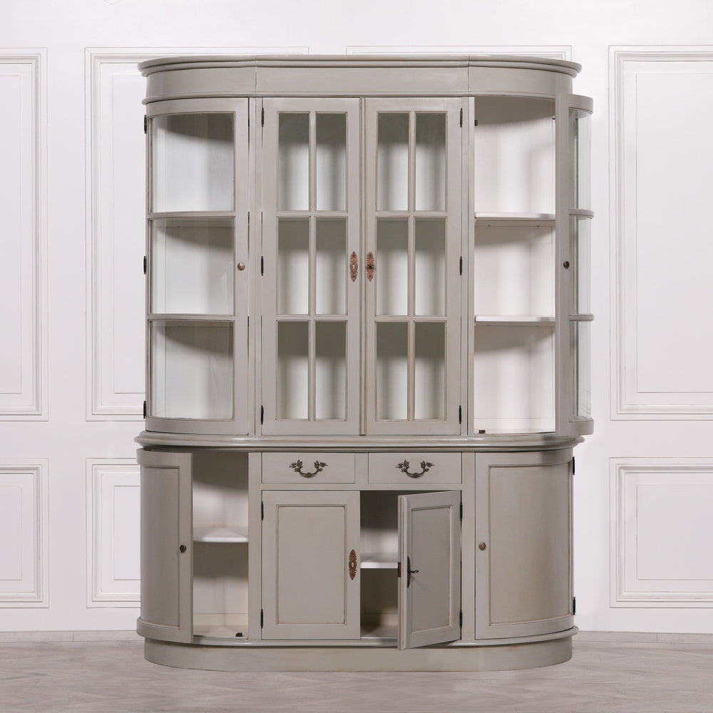 Large Grey Dresser Display Cabinet – view 1