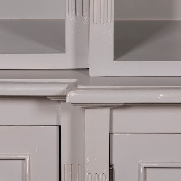 Distressed Bookcase Display Cabinet – view 4