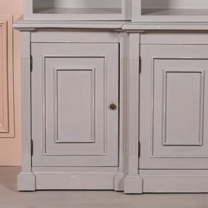 Distressed Bookcase Display Cabinet – view 2