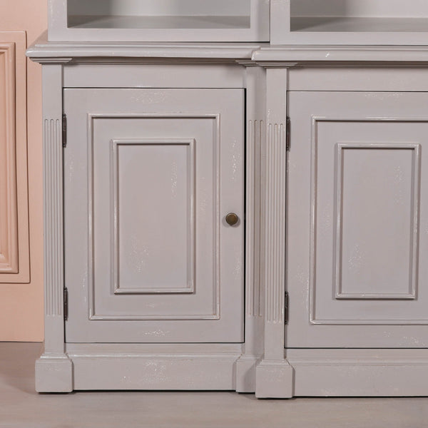 Distressed Bookcase Display Cabinet – view 2