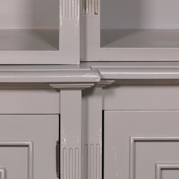 Distressed Bookcase Display Cabinet – view 12
