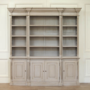 Distressed Bookcase Display Cabinet – view 10