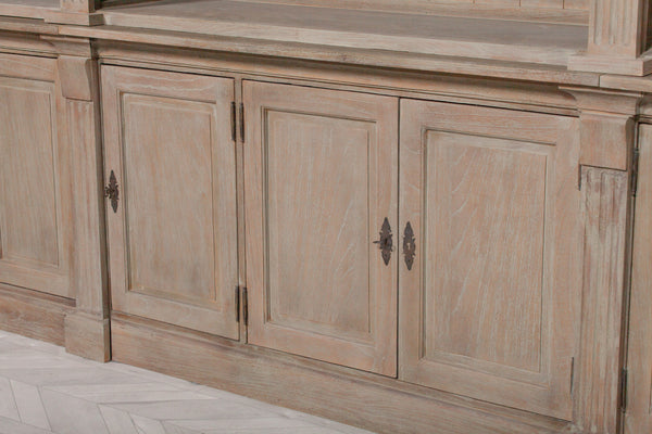 Extra Large Wooden Triple Bookcase – view 3