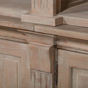 Extra Large Wooden Triple Bookcase – view 4