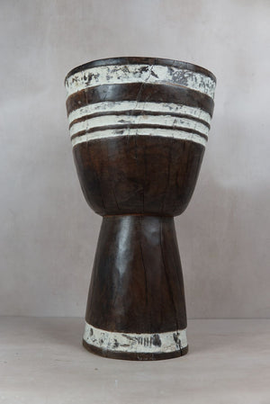 Tapered Wood Side Table - Cameroon - 93.6 - Living with Luxury