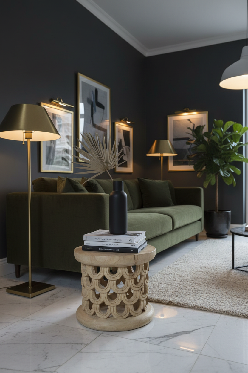 Bamileke Table - Natural - 136.3 - Living with Luxury