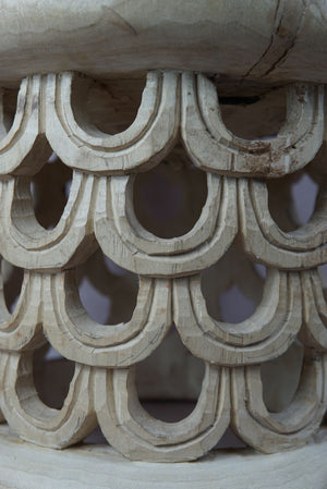 Bamileke Table - Natural – in room setting
