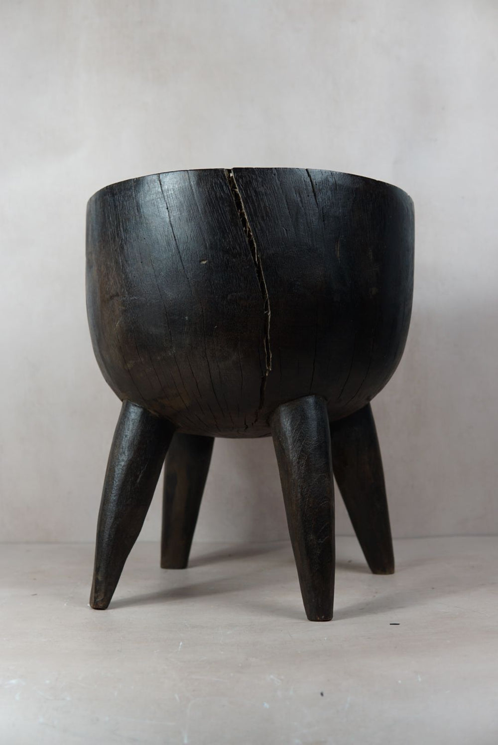 Wood Side Table - Cameroon - 92.2 - Living with Luxury