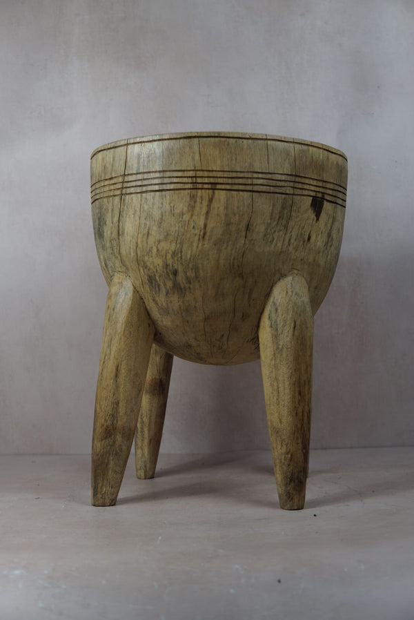 Wood Side Table - Cameroon - 92.3 - Living with Luxury
