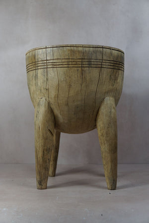 Wood Side Table - Cameroon - 92.3 - Living with Luxury
