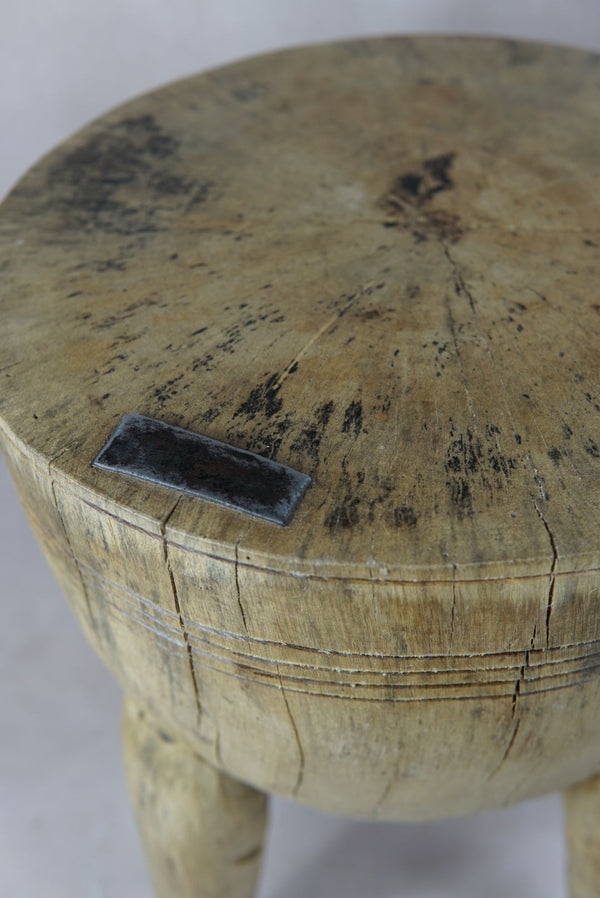 Wood Side Table - Cameroon - 92.3 - Living with Luxury