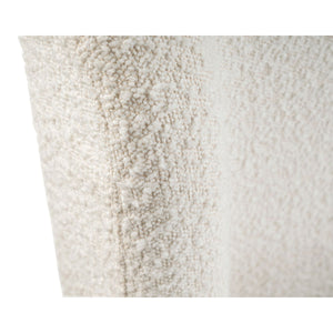 EDEN BOUCLE BED 135CM - IVORY - Living with Luxury