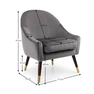 ELLIOT ARM CHAIR - Living with Luxury