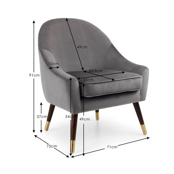 ELLIOT ARM CHAIR - Living with Luxury