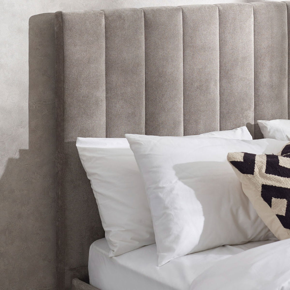 ELOISE 90CM BED IN A BOX - GREY - Living with Luxury