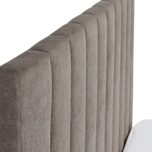 ELOISE 150CM BED IN A BOX - GREY - Living with Luxury