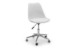 ERIKA OFFICE CHAIR - GREY/BLACk - Living with Luxury