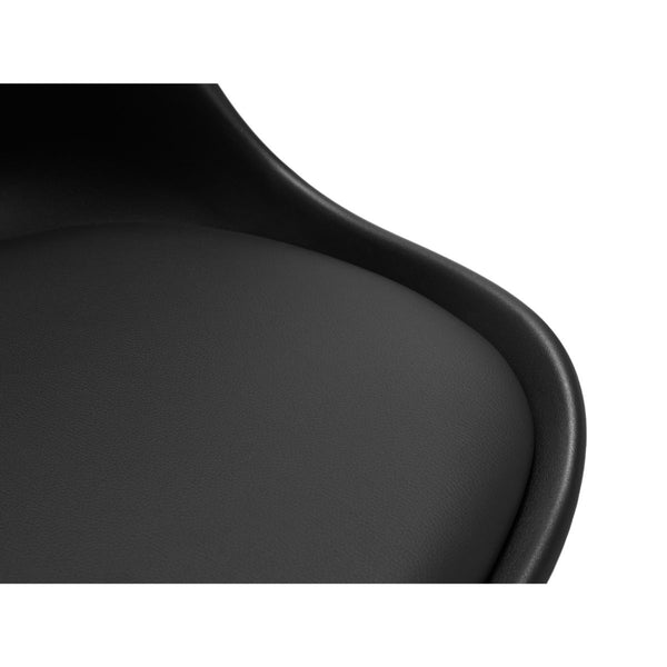ERIKA OFFICE CHAIR - BLACK - Living with Luxury