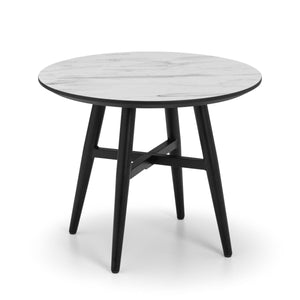 FIRENZE MARBLE EFFECT LAMP TABLE - Living with Luxury