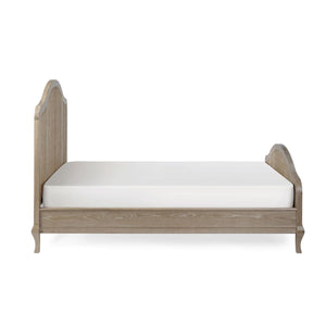 FLEUR RATTAN BED 150CM - LIGHT OAK - Living with Luxury