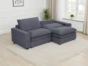 Florence Cloud Electric Sofa – Beige & Grey Living Room Seating