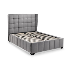 GATSBY BED 150CM - LIGHT GREY - Living with Luxury