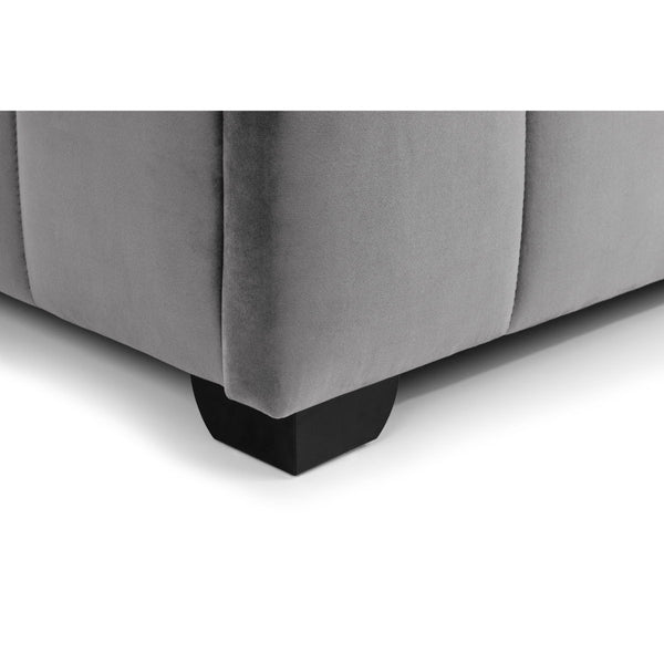 GATSBY BED 150CM - LIGHT GREY - Living with Luxury