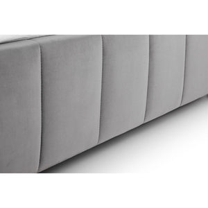 GATSBY BED 150CM - LIGHT GREY - Living with Luxury