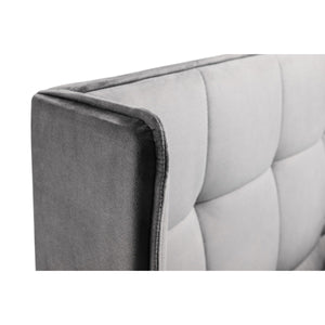 GATSBY BED 135CM - LIGHT GREY - Living with Luxury