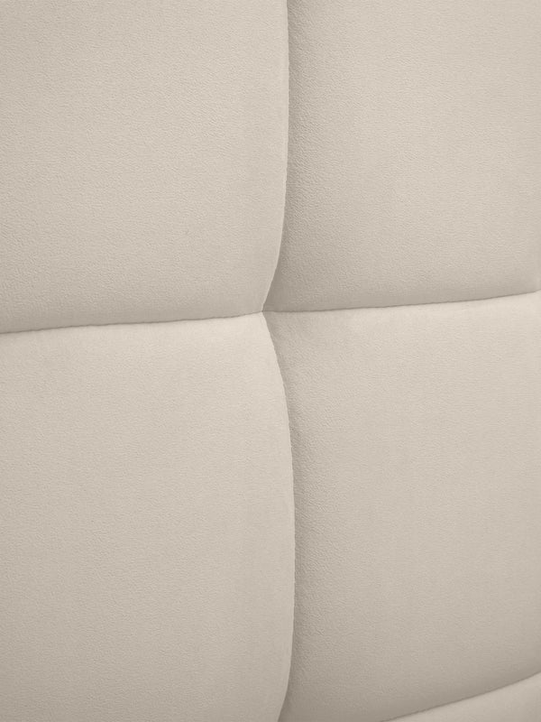 Gatsby Cream Velvet 150cm King Ottoman Storage Bed - Living with Luxury