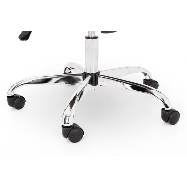 GIO BROWN & CHROME OFFICE CHAIR - Living with Luxury