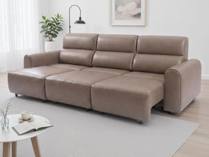 Conway Coffee 3 Seater Electric Recliner Sofa – Stylish Living Room Seating