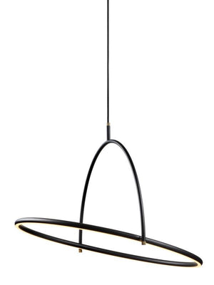 Tilt D60 Chandelier – Black 40W LED