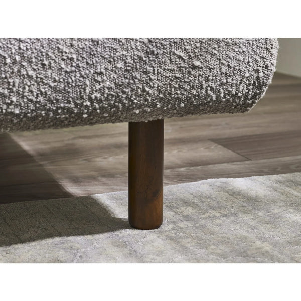 Hannah King Bed 150Cm - Grey Boucle - Living with Luxury