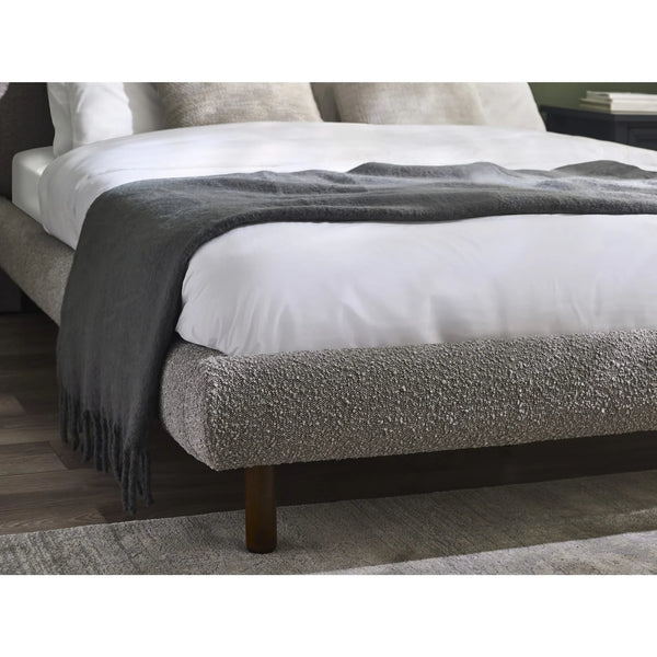 Hannah King Bed 150Cm - Grey Boucle - Living with Luxury