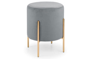 Harrogate Stool Grey - Living with Luxury