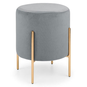 Harrogate Stool Grey - Living with Luxury