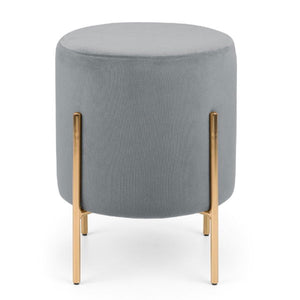 Harrogate Stool Grey - Living with Luxury