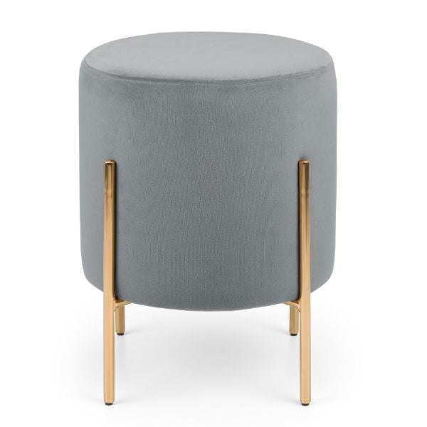 Harrogate Stool Grey - Living with Luxury