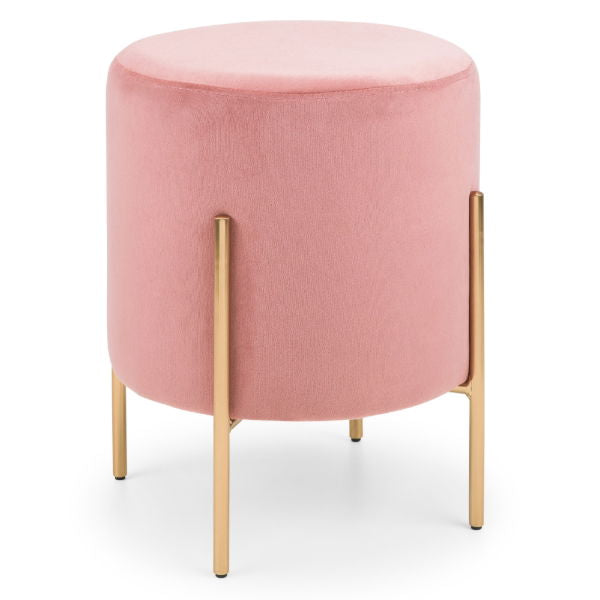 Harrogate Stool Pink - Living with Luxury