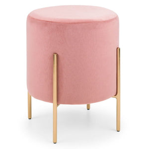 Harrogate Stool Pink - Living with Luxury