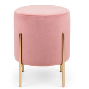 Harrogate Stool Pink - Living with Luxury