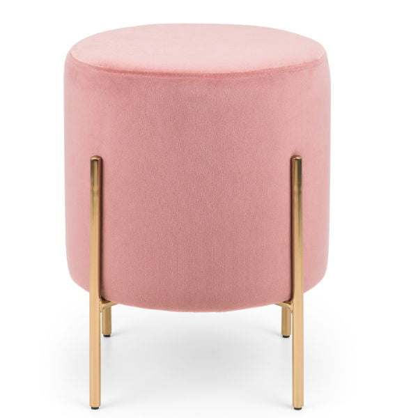 Harrogate Stool Pink - Living with Luxury