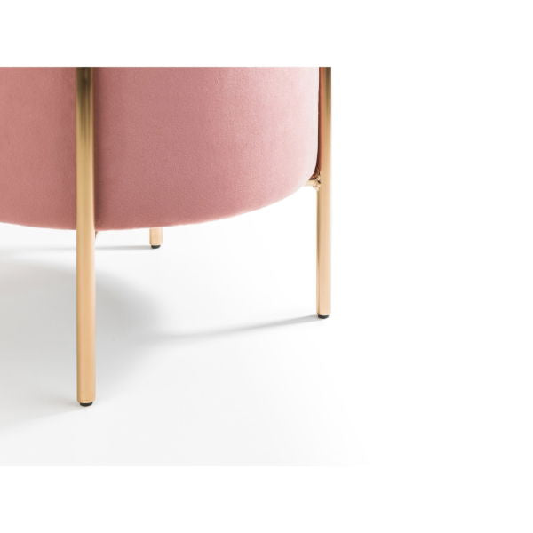 Harrogate Stool Pink - Living with Luxury