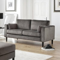 HAYWARD VELVET MEDIUM 2 SEATER SOFA - Living with Luxury