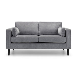 Hayward 2 Seater Sofa Grey Chenille Fabric - Living with Luxury