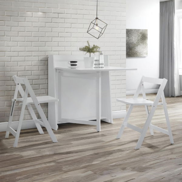 Helsinki Compact Folding Dining Set - Living with Luxury