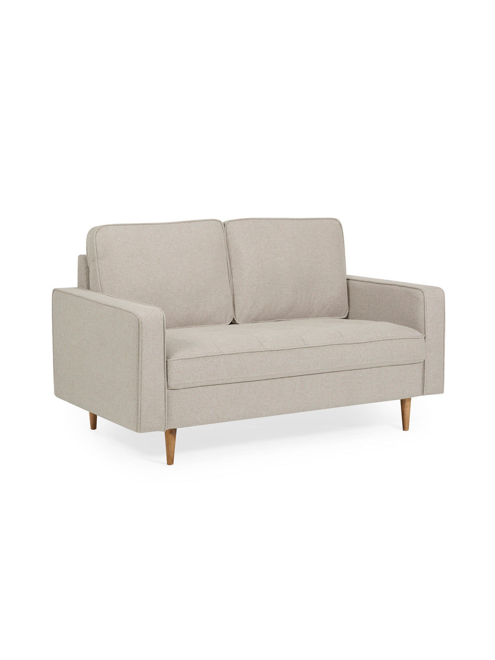 Henrietta Beige Upholstered 2 Seater Sofa - Living with Luxury